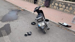 Beyşehirde motosiklet kazası: 1 ağır yaralı