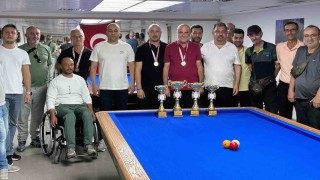 Bilardo Muğla il birinciliği şampiyonası nefes kesti