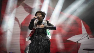 Bingöl Bir Anadolu Şenliğinde Aydilgeden Gazzeye destek masajı