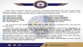 Bingölde 2 şüpheli tutuklandı