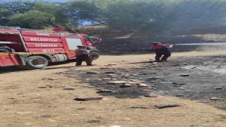 Bingölde çıkan yangın söndürüldü