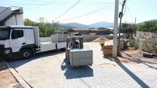 Bodrum Belediyesi üstyapı çalışmalarını sürdürüyor