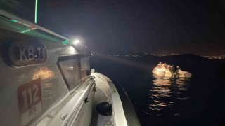Bodrumda 20 düzensiz göçmen kurtarıldı