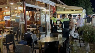 Bodrumda hesap kavgasında kafeyi kurşun yağmuruna tuttular