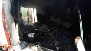 Boluda ahşap evde çıkan yangında yaşlı çift hayatını kaybetti