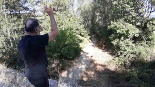 Boluda kuraklık dereleri kuruttu, köylü nöbetleşe su kullanıyor