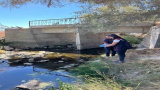 Boluda patates tarlaları için sulama sularından numune alındı