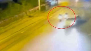 Boş yolda iki motosikletli kaza yaptı: 1 yaralı