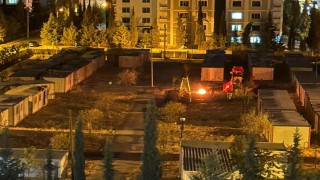 Boşaltılan konteyner kent, madde bağımlılarının yuvası haline geldi