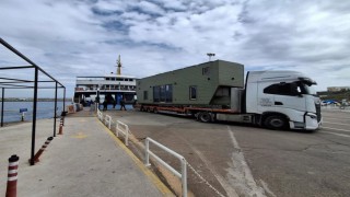 Bozcaadada kaçak yapılan tiny houselar yıkılıyor