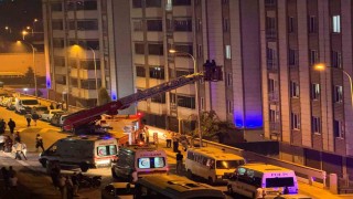 Bozüyükte maddi hasarlı ev yangını