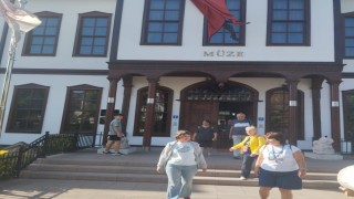 Bulgaristanlı turistler Çankırıyı gezdi