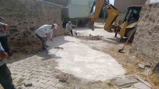 Bünyan Belediyesinden ilçede yol ve parke çalışmaları