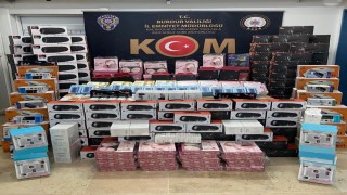Burdurda kaçakçılık operasyonu