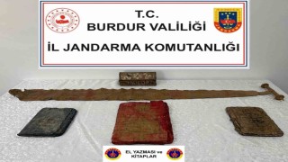 Burdurda tarih eser operasyonu