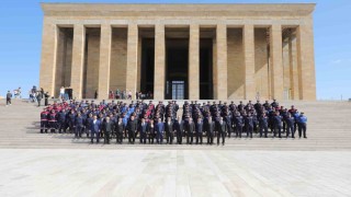 Bursa İtfaiyesinden Anıtkabire ziyaret