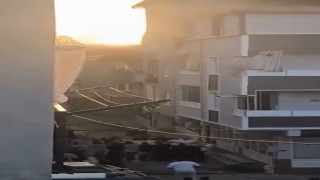 Bursadaki korku dolu anların görüntüsü ortaya çıktı.. Hayata böyle tutundular