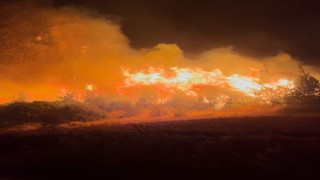 Bursadaki orman yangını Akçasusurluk köyüne yaklaştı, yerleşim alanları boşaltıldı