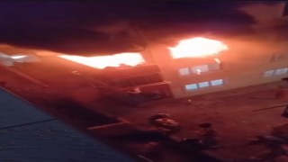 Bursadaki yangın faciasında dehşete düşüren görüntüler