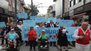 Bursalılar sağlık için yürüdü