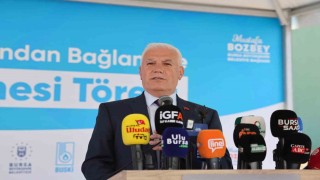 Bursaya can suyu olacak vana açıldı!