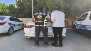 Büyükçekmecede drift atan sürücüye 47 bin TL ceza kesildi