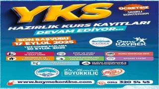 Büyükşehir KAYMEKin ücretsiz YKS kursuna kayıtlar sürüyor