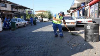 Büyükşehir sanayi sitelerinde temizlik çalışması gerçekleştirdi