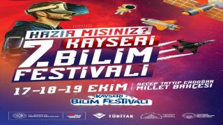 Büyükşehir ve TÜBİTAK iş birliğinde 7. Kayseri Bilim Festivali