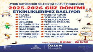Büyükşehirde Güz Dönemi Etkinlikleri kayıtları başladı