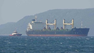 Çanakkale Boğazından geçen genel kargo gemisi makine arızası yaptı