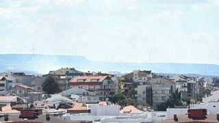 Çanakkalede orman yangını: 2 okul tahliye edildi