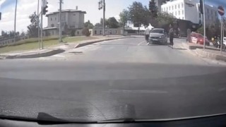 Çanakkalede yol verme kavgası çıkaran maganda yakalandı