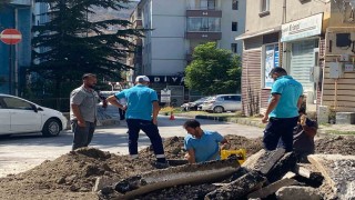 Çankırıda Kargazın çalışması sırasında doğalgaz patlaması paniğe sebep oldu