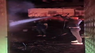 Çankırıda korkutan ev yangını