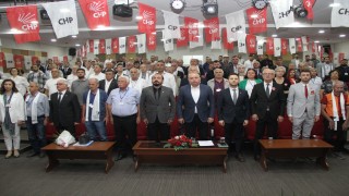 CHP Kula İlçe Kongresinde başkanlığa Esen Çınar seçildi
