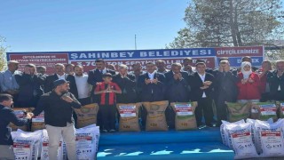 Çiftçilere bin 700 ton tohum ve 2 bin ton gübre desteği
