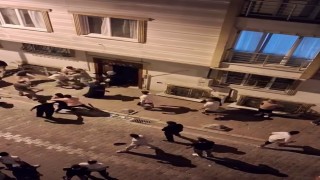 Çocukların kavgasına aileler dahil oldu, ortalık savaş alanına döndü