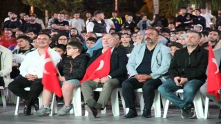 Çorum milli maç coşkusu