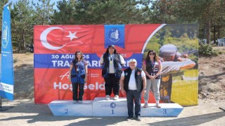 Çorumda 115 sporcu hedefleri vurabilmek için yarıştı