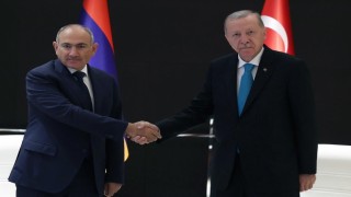 Cumhurbaşkanı Erdoğan, Ermenistan Başbakanı Paşinyanı kabul etti