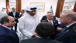 Cumhurbaşkanı Erdoğan, Katar Emiri El Sani ile görüştü