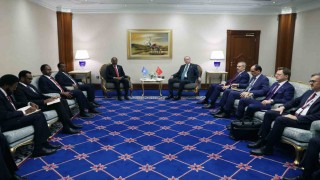 Cumhurbaşkanı Erdoğan, Somali Cumhurbaşkanı Şeyh Mahmud ile görüştü