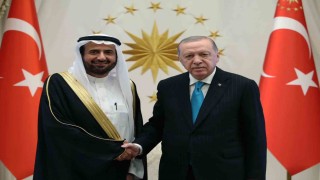 Cumhurbaşkanı Erdoğan, Suudi Arabistan Hac ve Umre Bakanı Rabiayı kabul etti