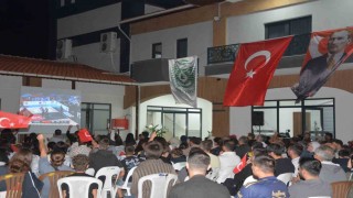 Demircide vatandaşlar EuroBasket 2025 final maçını dev ekranlardan izledi