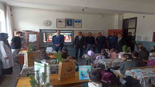 Derebucakta ilk ders zili çaldı