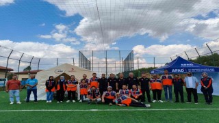 Destek AFAD gönüllüleri Demirözünde bir araya geldi