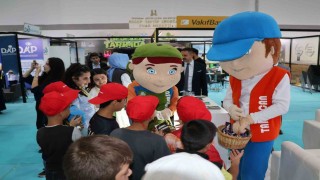 Devlet korumasındaki çocuklar tarım ve hayvancılık fuarına katıldı
