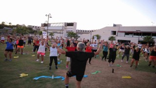 Didimliler Herkes için hareket sloganıyla spor yaptı