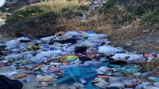 Dikili Belediyesi Pissa Koyu çöplüğe çevrildi